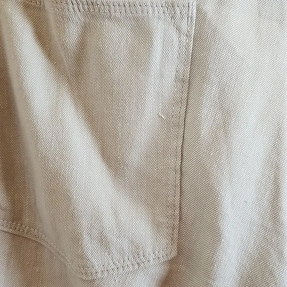 Tommy Bahama Men's Beige Casual Linen Flat Front Pants, 35